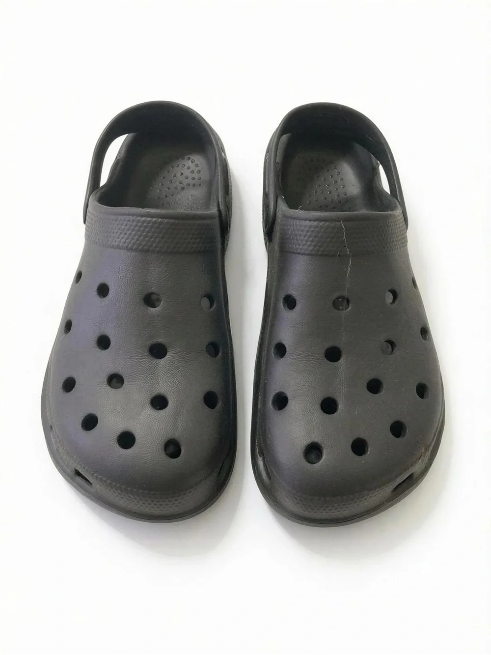Men's Black Slip-On Clog - Lightweight Comfort